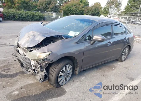 2014 Honda Civic Lx z USA, uszkodzony, nr VIN 19XFB2F53EE244176